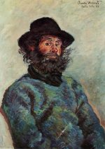 Клод Моне Портрет Поли, рыбака из Кервилюэна 1886г 74x53cm Musée Marmottan, Paris